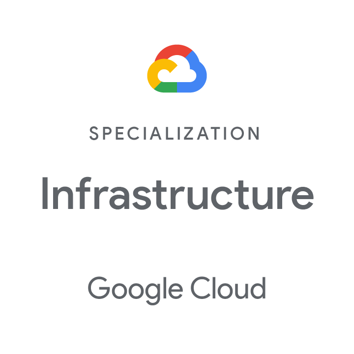 Infrastructure specialization