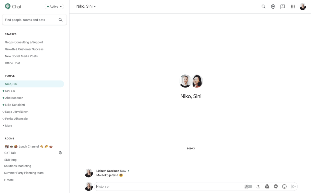 Hangouts_chat_gmailissa