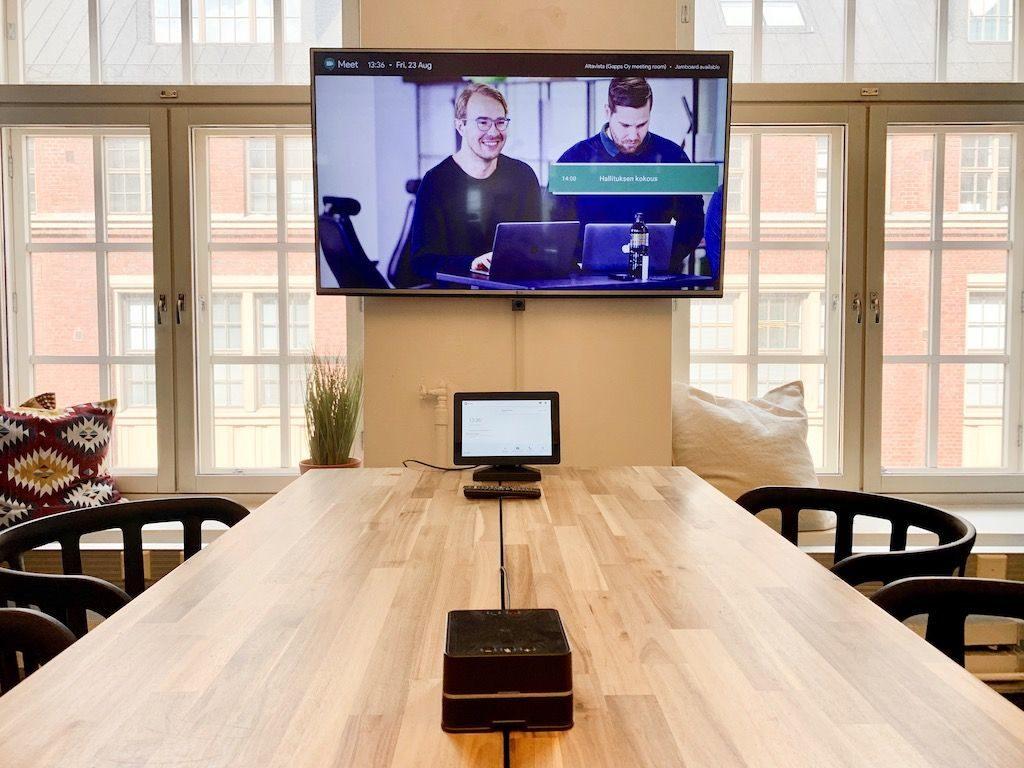 hangouts meet laitteet gappsin neukkarissa