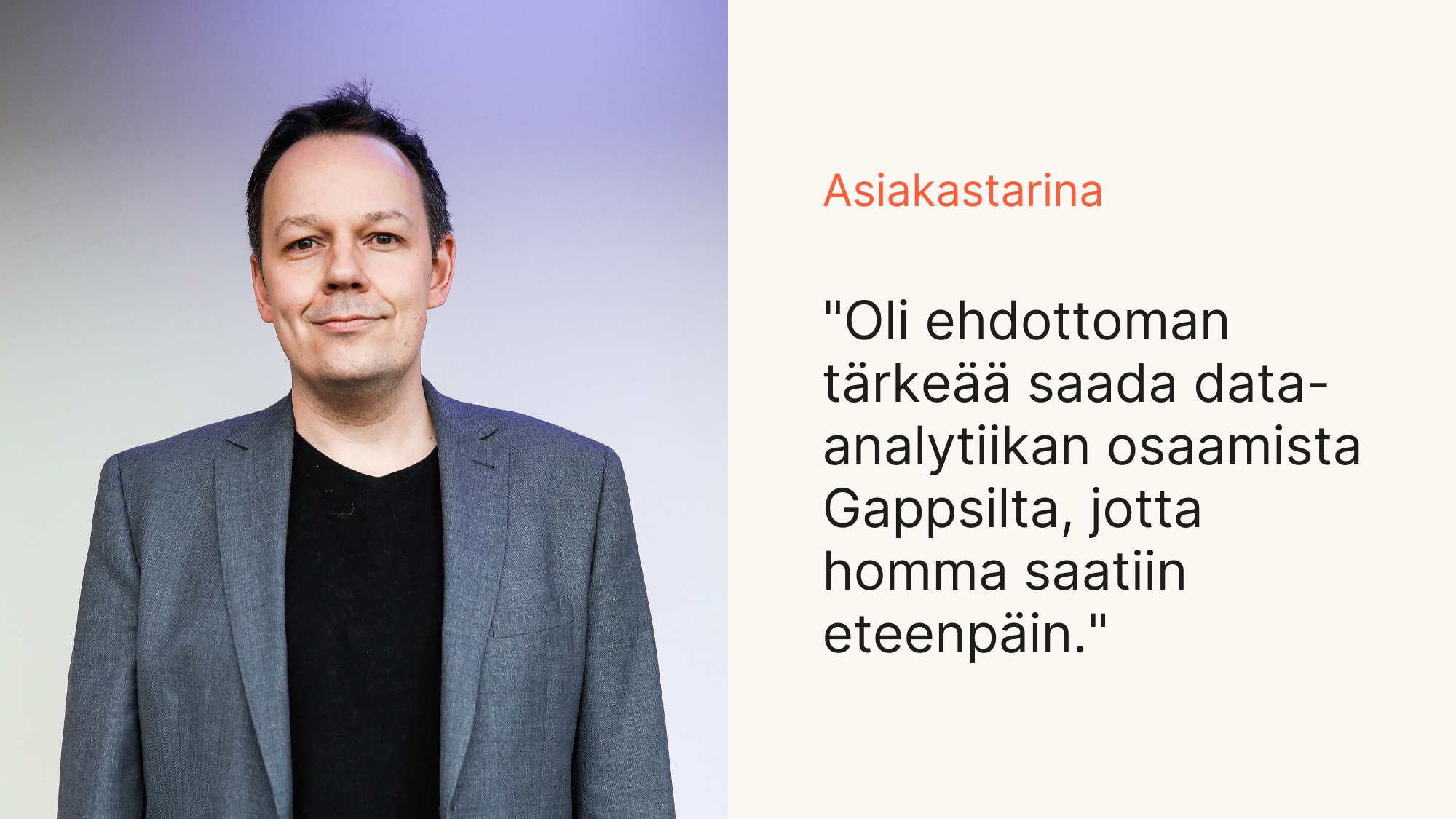 Gapps uudisti BHG Group Finlandin markkinoinnin datavarastoinnin
