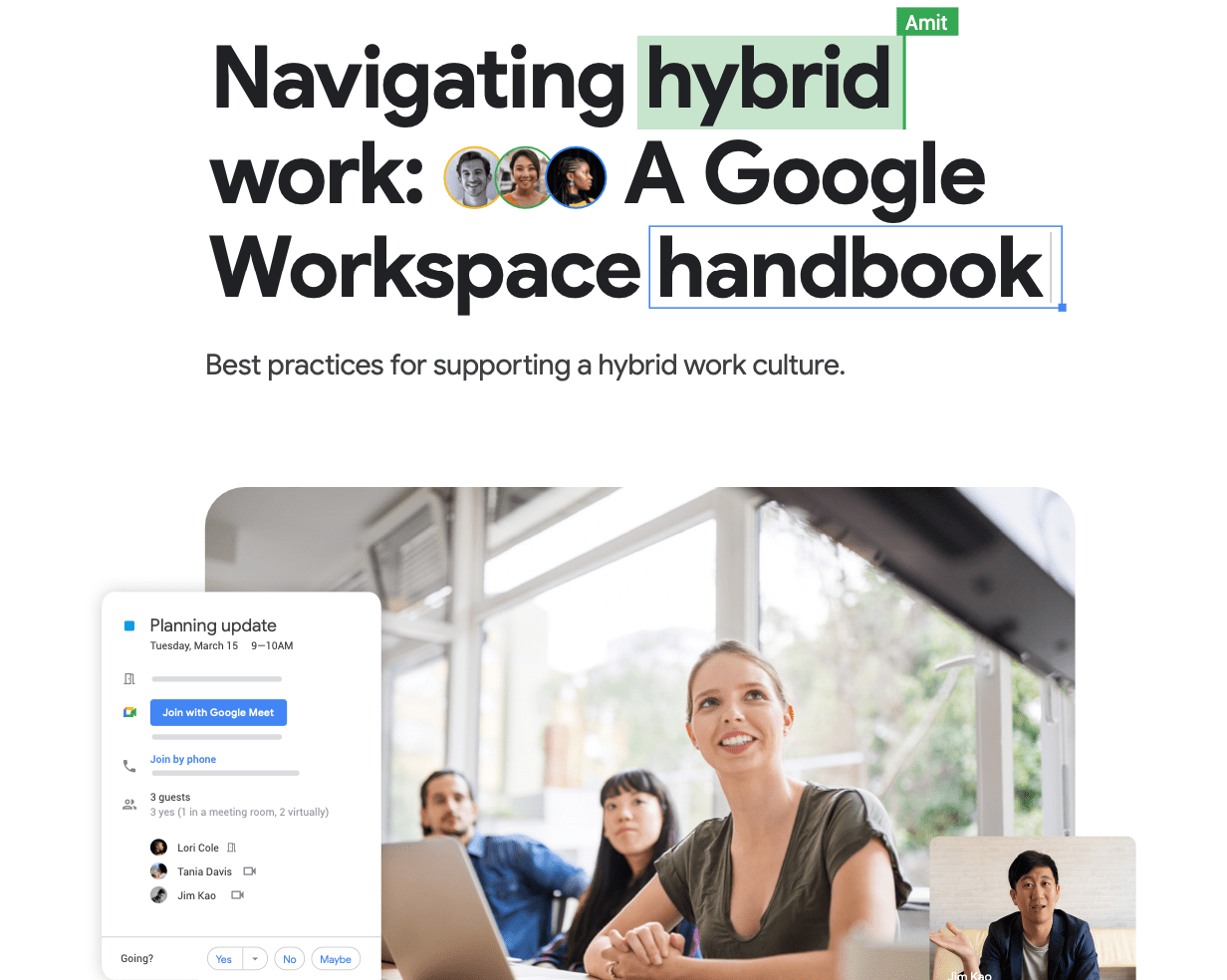 Google Workspace Hybridityöopas